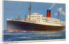 Cunard Line steamship RMS Franconia by Kenneth Denton Shoesmith