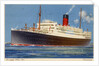Cunard Line steamship RMS Franconia by Kenneth Denton Shoesmith