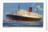 Cunard Line steamship RMS Franconia by Kenneth Denton Shoesmith