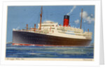 Cunard Line steamship RMS Franconia by Kenneth Denton Shoesmith