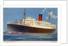 Cunard Line steamship RMS Franconia by Kenneth Denton Shoesmith