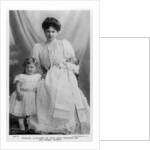Princess Alexander of Teck with Princess May and Prince Rupert by Stuart Richmond