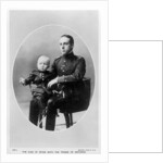 The King of Spain with the Prince of Asturias by Rotary Photo