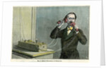 Bell's telephone in operation by Gilbert