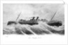 SS Mongolia in heavy seas by Anonymous
