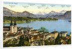 Lucerne and the Alps, Switzerland by Anonymous