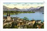 Lucerne and the Alps, Switzerland by Anonymous