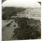 Chowringhee Road, Calcutta, India by Underwood & Underwood