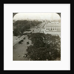 Chowringhee Road, Calcutta, India by Underwood & Underwood