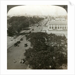 Chowringhee Road, Calcutta, India by Underwood & Underwood