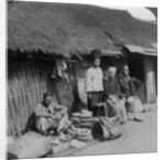 Native shop and customers, near Mogok, northern Burma by Underwood & Underwood