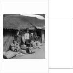 Native shop and customers, near Mogok, northern Burma by Underwood & Underwood