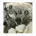 Native 'Bhujji' girls, River Sutlej, Himalayas, India by Underwood & Underwood