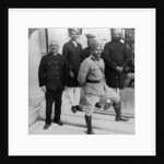 The Maharaja of Gwalior at home, Madhya Pradesh, India by Underwood & Underwood
