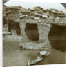 Quaint bridge and houses, City of Sun, Kashmir, India by Underwood & Underwood