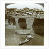 Quaint bridge and houses, City of Sun, Kashmir, India by Underwood & Underwood
