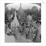 Shwedagon Pagoda, Rangoon, Burma by Underwood & Underwood