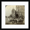'Ekka', outside Victoria Station, Bombay, India by Underwood & Underwood