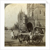'Ekka', outside Victoria Station, Bombay, India by Underwood & Underwood