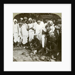 Snake charmer, Calcutta, India by Underwood & Underwood