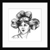 Woman's hairstyle by Anonymous