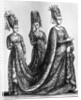 Isabella of Bavaria wearing a forked headdress by Anonymous