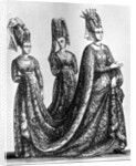 Isabella of Bavaria wearing a forked headdress by Anonymous