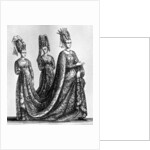 Isabella of Bavaria wearing a forked headdress by Anonymous