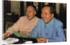 Mao Zedong and Chen Yi, Chinese Communist leaders by Anonymous