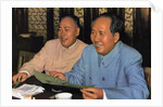 Mao Zedong and Chen Yi, Chinese Communist leaders by Anonymous