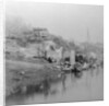 Bathing ghat, Benares, India by BW Kilburn