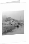 Bathing ghat, Benares, India by BW Kilburn