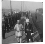 State arrival of the Maharaja of Benares at Delhi, India by HD Girdwood