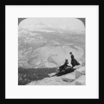 View from Clouds Rest over the Little Yosemite Valley to Mount Clark, California, USA by Underwood & Underwood