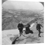 View from Clouds Rest over Tenaya Lake to the distant Matterhorn, California, USA by Underwood & Underwood