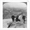 View from Clouds Rest over Tenaya Lake to the distant Matterhorn, California, USA by Underwood & Underwood