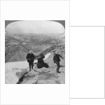 View from Clouds Rest over Tenaya Lake to the distant Matterhorn, California, USA by Underwood & Underwood