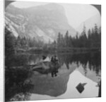 View of Mirror Lake, looking towards Mount Watkins, Yosemite, California, USA by Underwood & Underwood