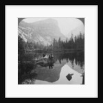 View of Mirror Lake, looking towards Mount Watkins, Yosemite, California, USA by Underwood & Underwood