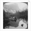View of Mirror Lake, looking towards Mount Watkins, Yosemite, California, USA by Underwood & Underwood
