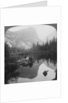 View of Mirror Lake, looking towards Mount Watkins, Yosemite, California, USA by Underwood & Underwood