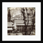 Sentinel Hotel, looking north across the valley to Yosemite Falls, California, USA by Underwood & Underwood