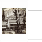 Sentinel Hotel, looking north across the valley to Yosemite Falls, California, USA by Underwood & Underwood