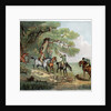The kill, fox hunting by Anonymous