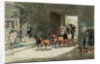 Coach arriving in the yard of an inn by Anonymous