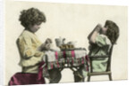 Two young children by Anonymous