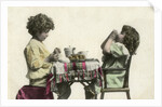 Two young children by Anonymous
