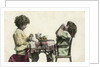 Two young children by Anonymous