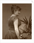 Miss Edith Woodworth, British actress by Ernest Barraud