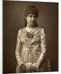 Angela Fenton, British actress by Ernest Barraud